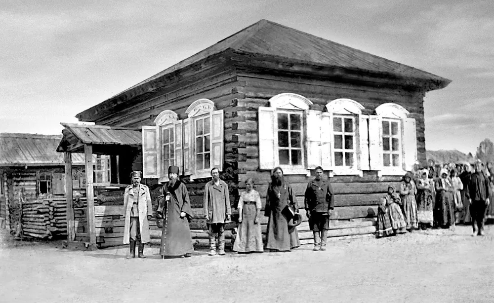 Церковно-приходская школа в селе Кочергинском, 1913 год