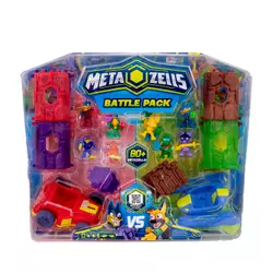Игровой набор Финальная битва, Metazells, с 8 фигурками, 2 машинками и аксессуарами