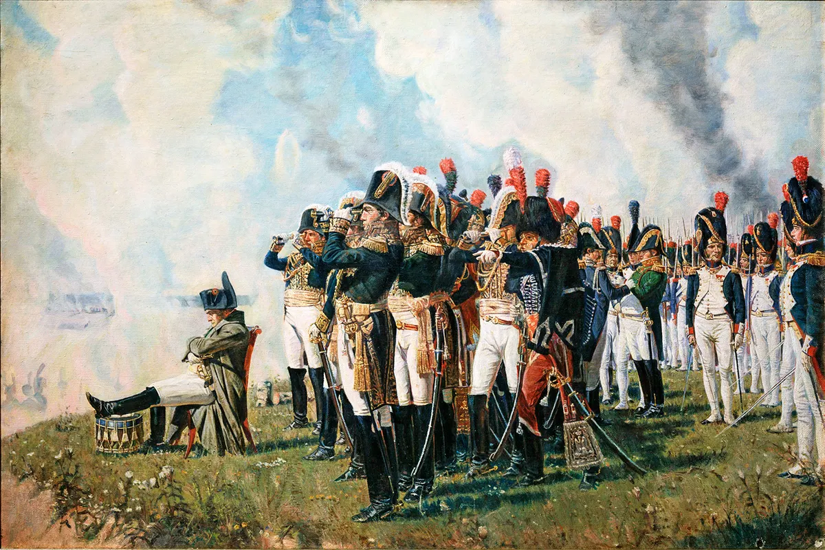 В. Верещагин, «Наполеон I на Бородинских высотах», 1897