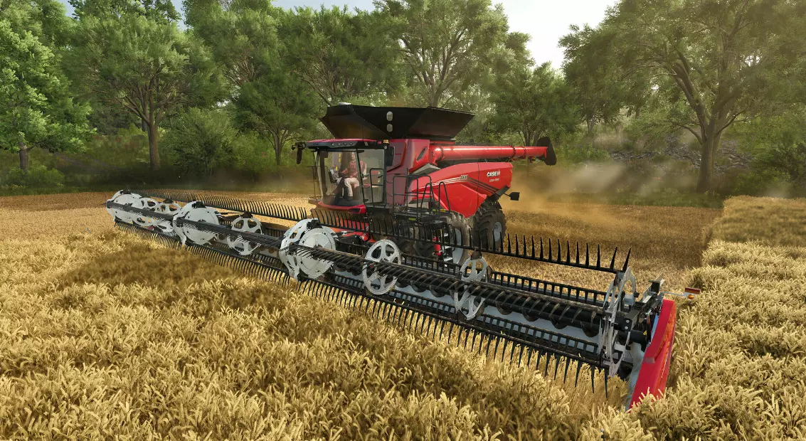 Farming Simulator, с официальной страницы игры в Steam.