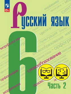 Русский язык. 6 класс. В 2 частях. Часть 2 (для обучающихся с нарушением зрения)