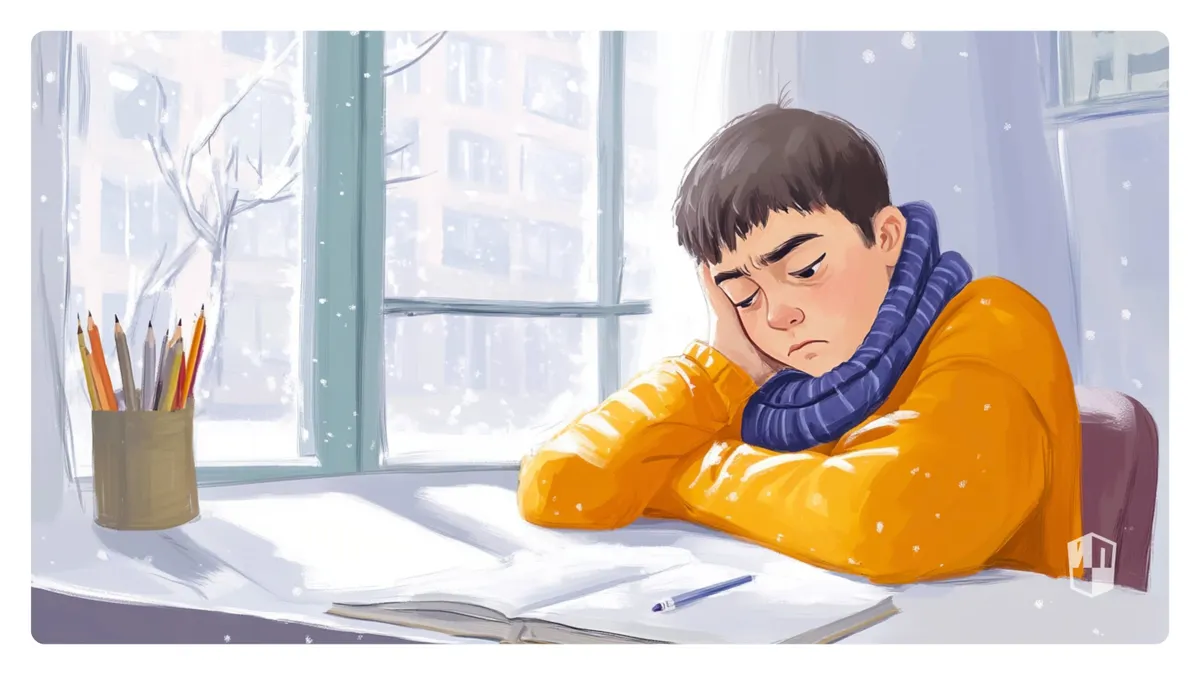 После длительного отдыха учёба становится как будто сложнее...