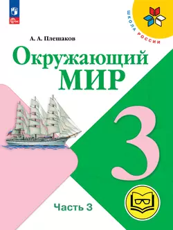 Окружающий мир. 3 класс. Учебное пособие. В 4 ч. Часть 3 (для слабовидящих обучающихся)