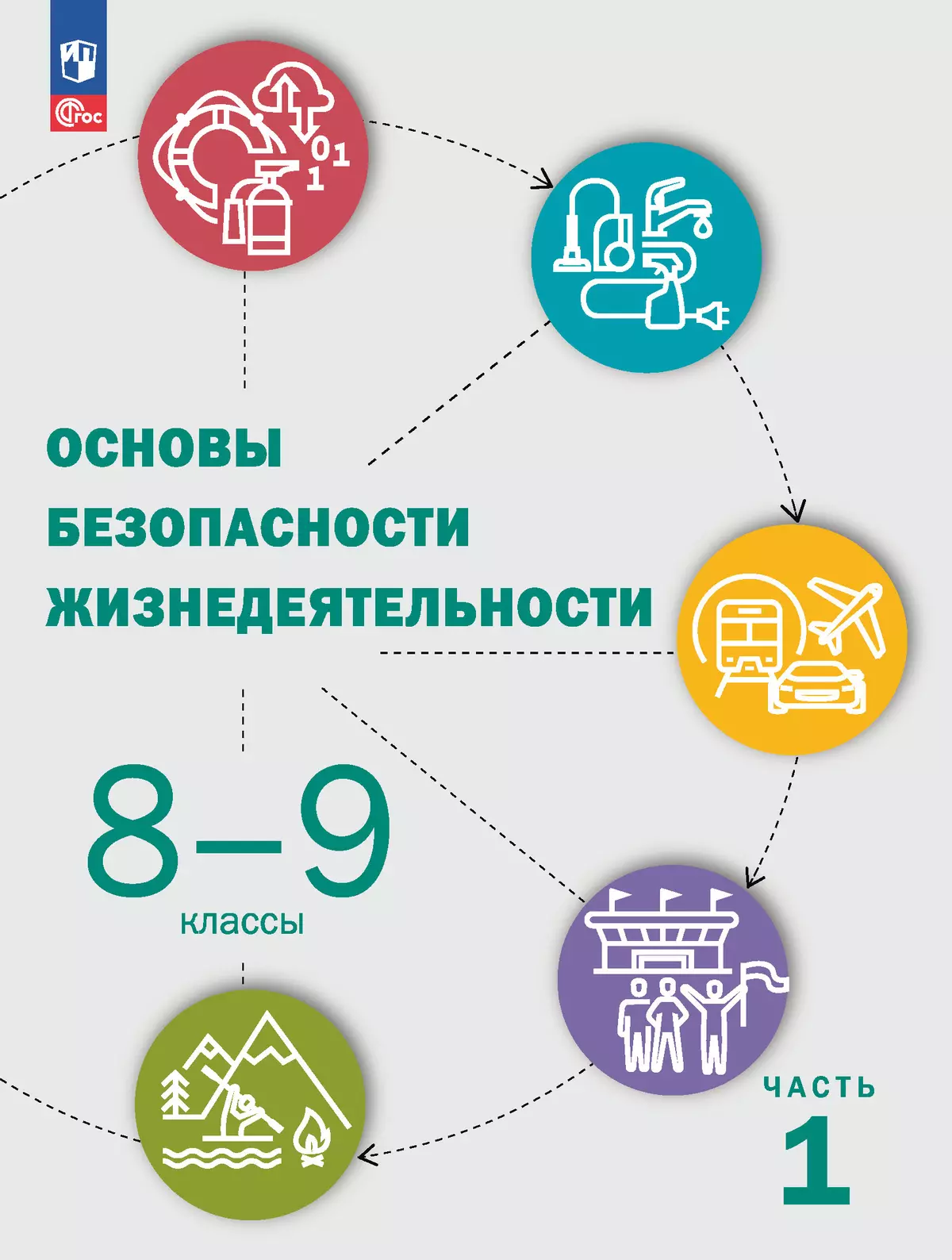 Основы безопасности жизнедеятельности. 8-9 классы. В 2 ч. Часть 1. Учебник  купить на сайте группы компаний «Просвещение»