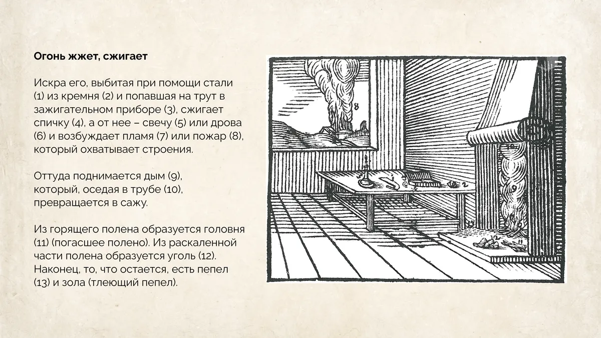 Огонь жжёт, сжигает