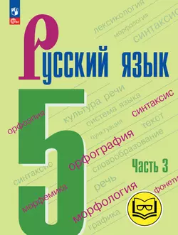 Русский язык. 5 класс. Учебное пособие. В 5 ч. Часть 3 (для слабовидящих обучающихся)