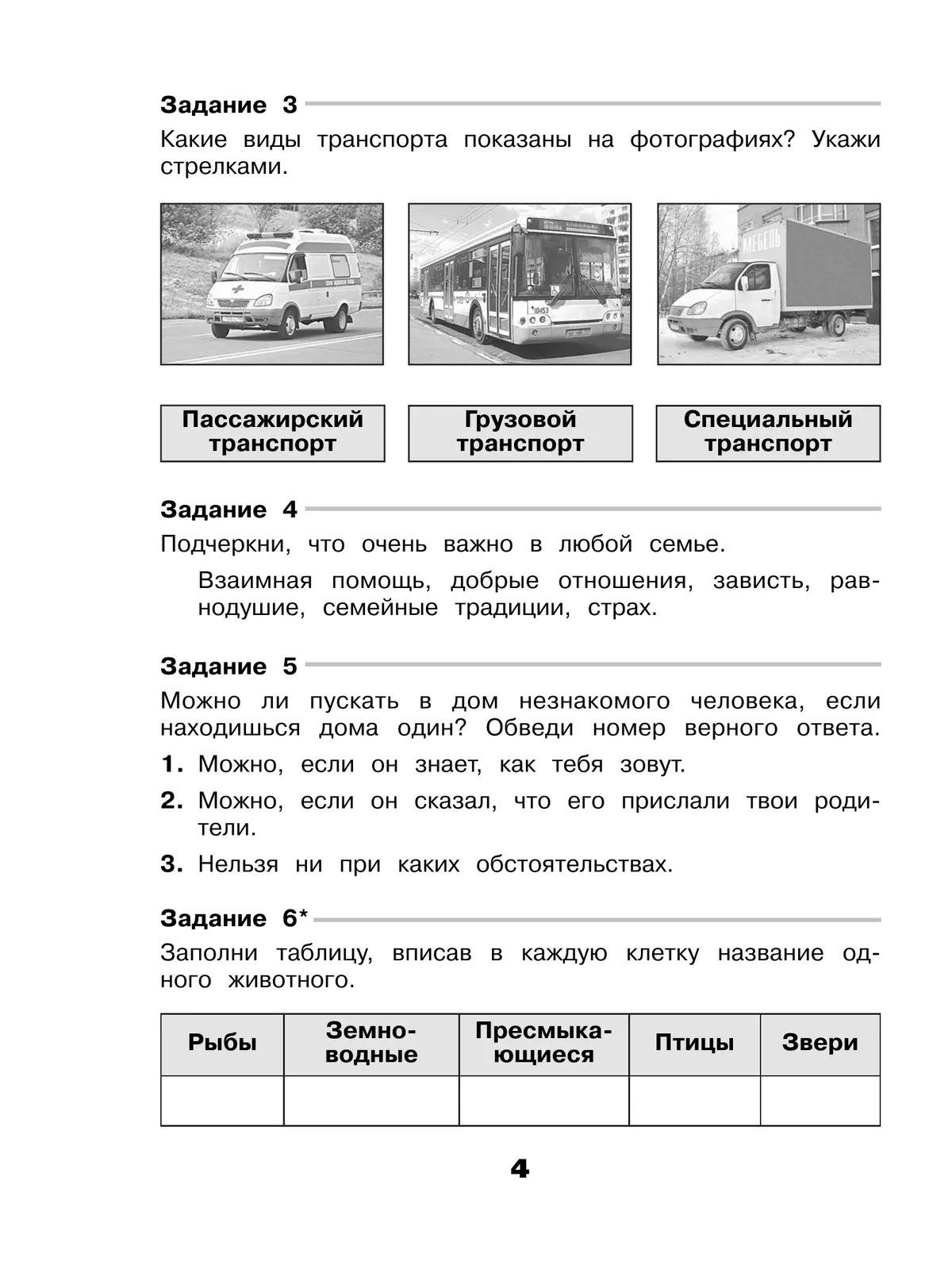 Окружающий мир. Проверочные работы. 3 класс 9