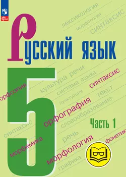 Русский язык. 5 класс. Учебное пособие. В 5 ч. Часть 1 (для слабовидящих обучающихся)