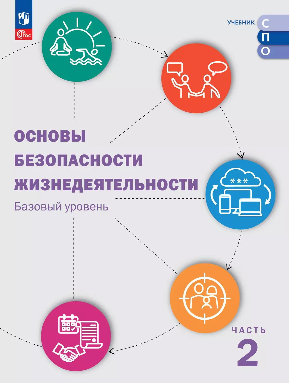 Основы безопасности жизнедеятельности. В 2 частях. Часть 2. Базовый  уровень. Учебное пособие для СПО купить на сайте группы компаний  «Просвещение»