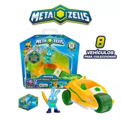 Игровой набор Скутер с катапультой оранжевый, Metazells, с фигуркой и игрушкой-машинкой, клан Вуди.