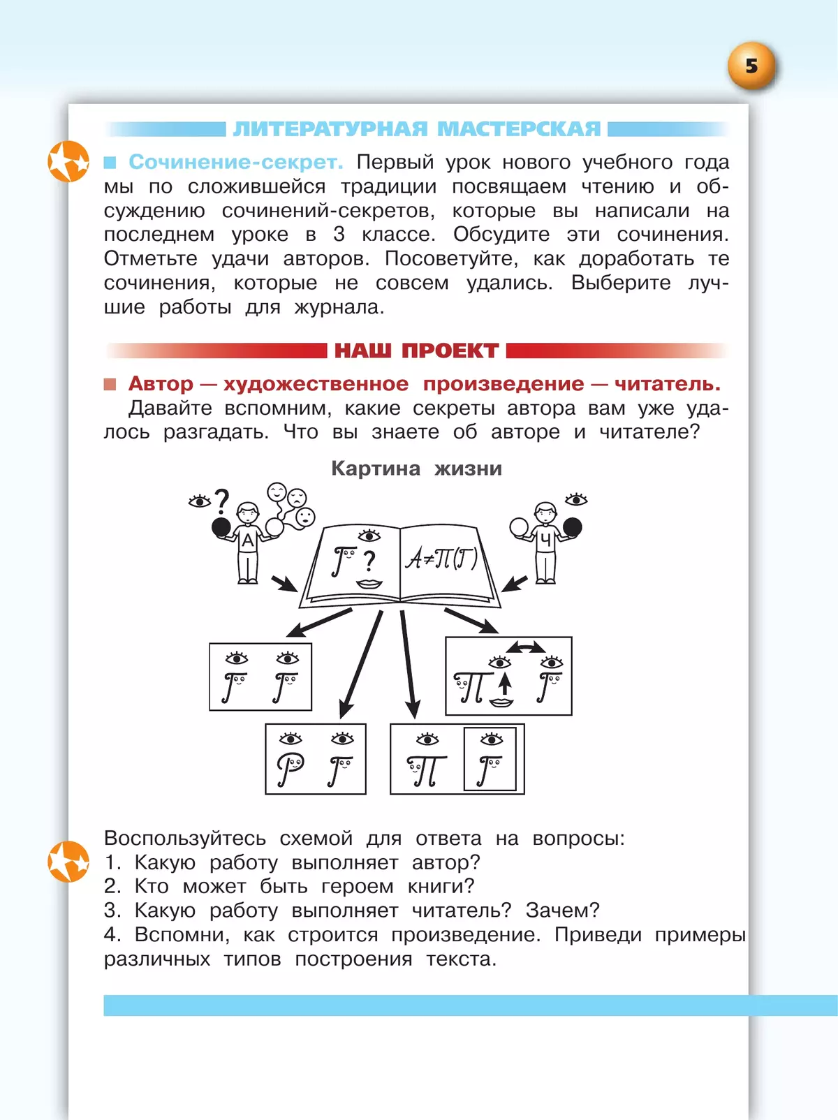 Литературное чтение. 4 класс. Учебник. В 2 ч. Часть 1 3