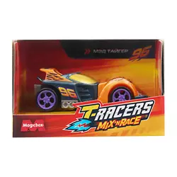 Машинка разборная T-RACERS MIX 'N RACE, в коробке с прозрачным окном, Мэд тайгер
