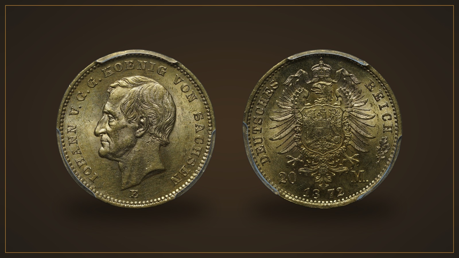 Герой недели: 20 марок 1872 года