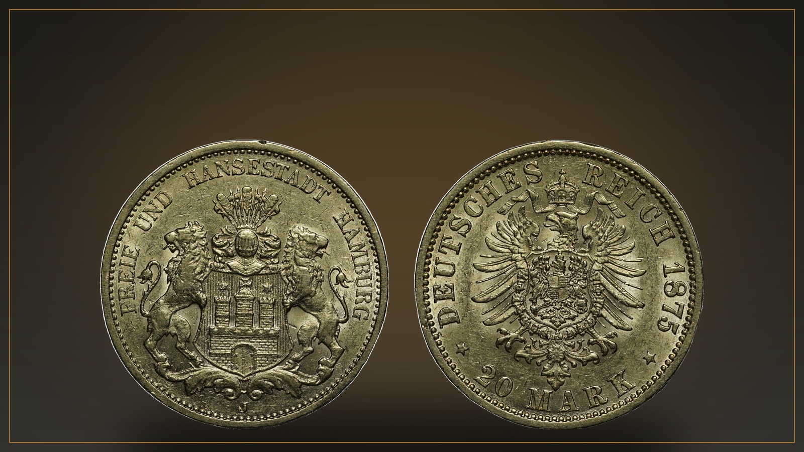 Герой недели: 20 марок 1875 года, Гамбург (вольный город)