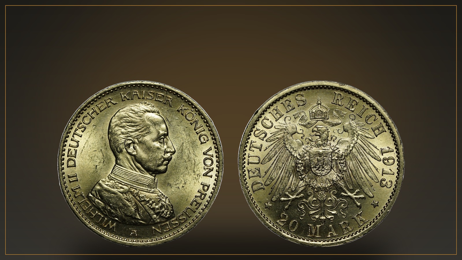 Герой недели: 20 марок 1913 года, Вильгельм II (Пруссия)