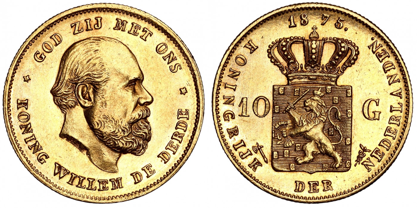 10 гульденов (1875-1889)