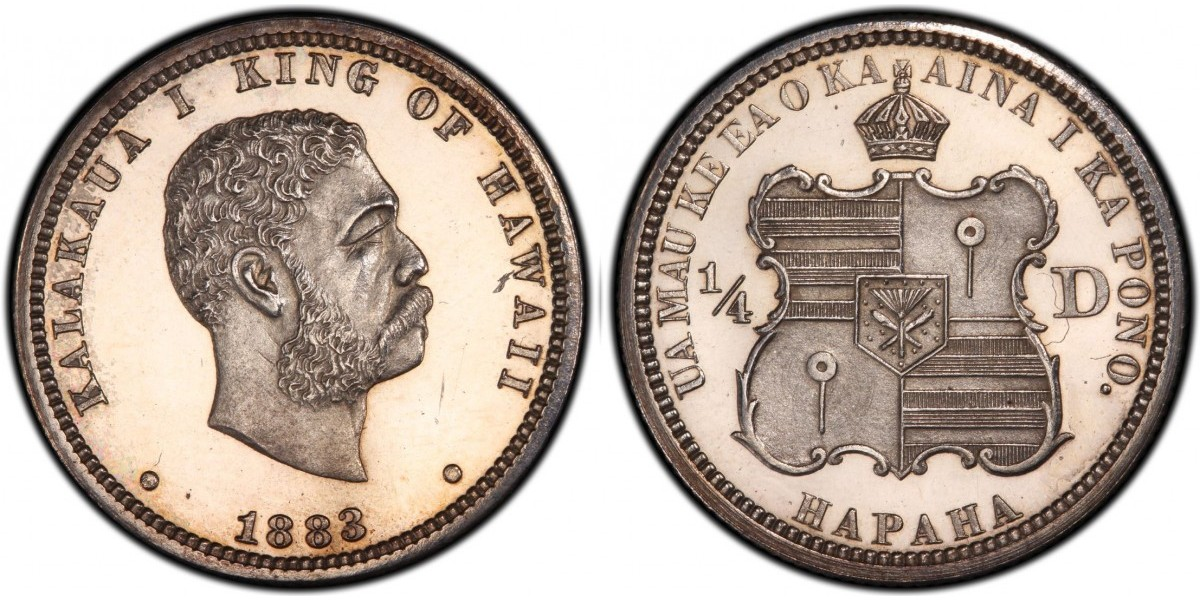 ¼ доллара (1883)