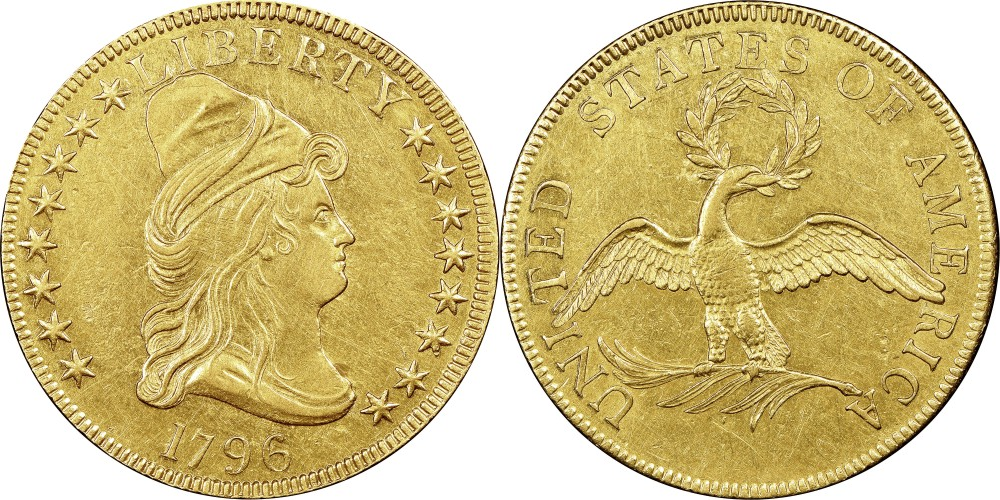 10 долларов (1795-1797)