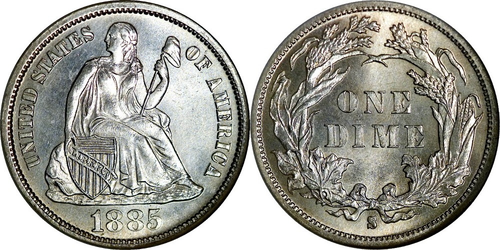 1 дайм (1860-1891)