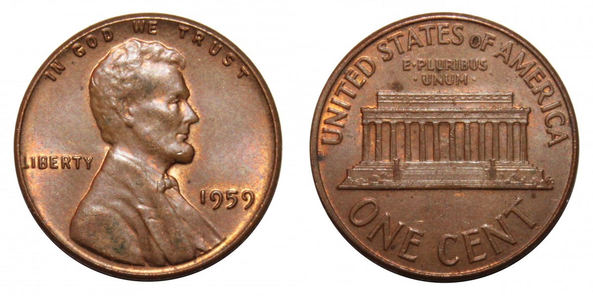 1 цент (1959-1982)