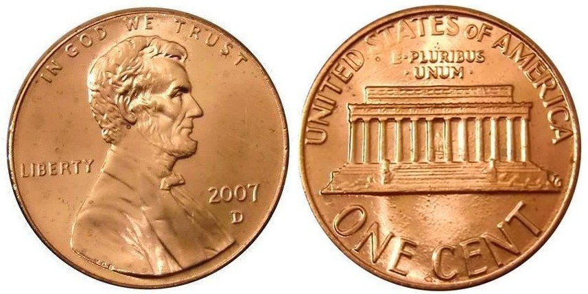1 цент (1983-2008)