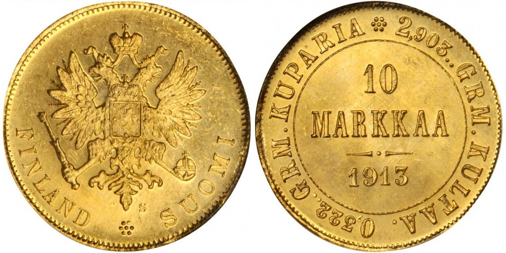 10 марок (1904-1913)