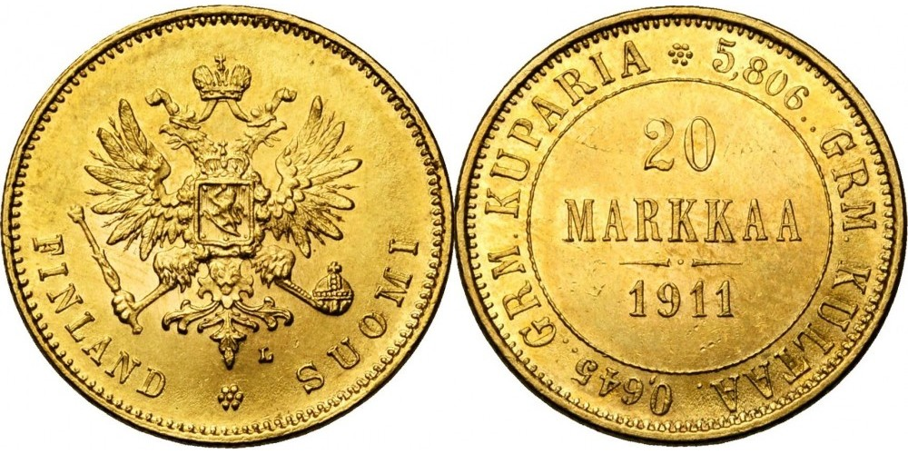 20 марок (1903-1913)