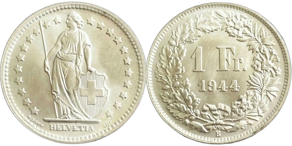 1 франк (1875-1967)