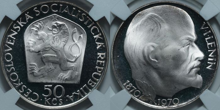 50 крон 1970 PF69 ULTRA CAMEO NGC