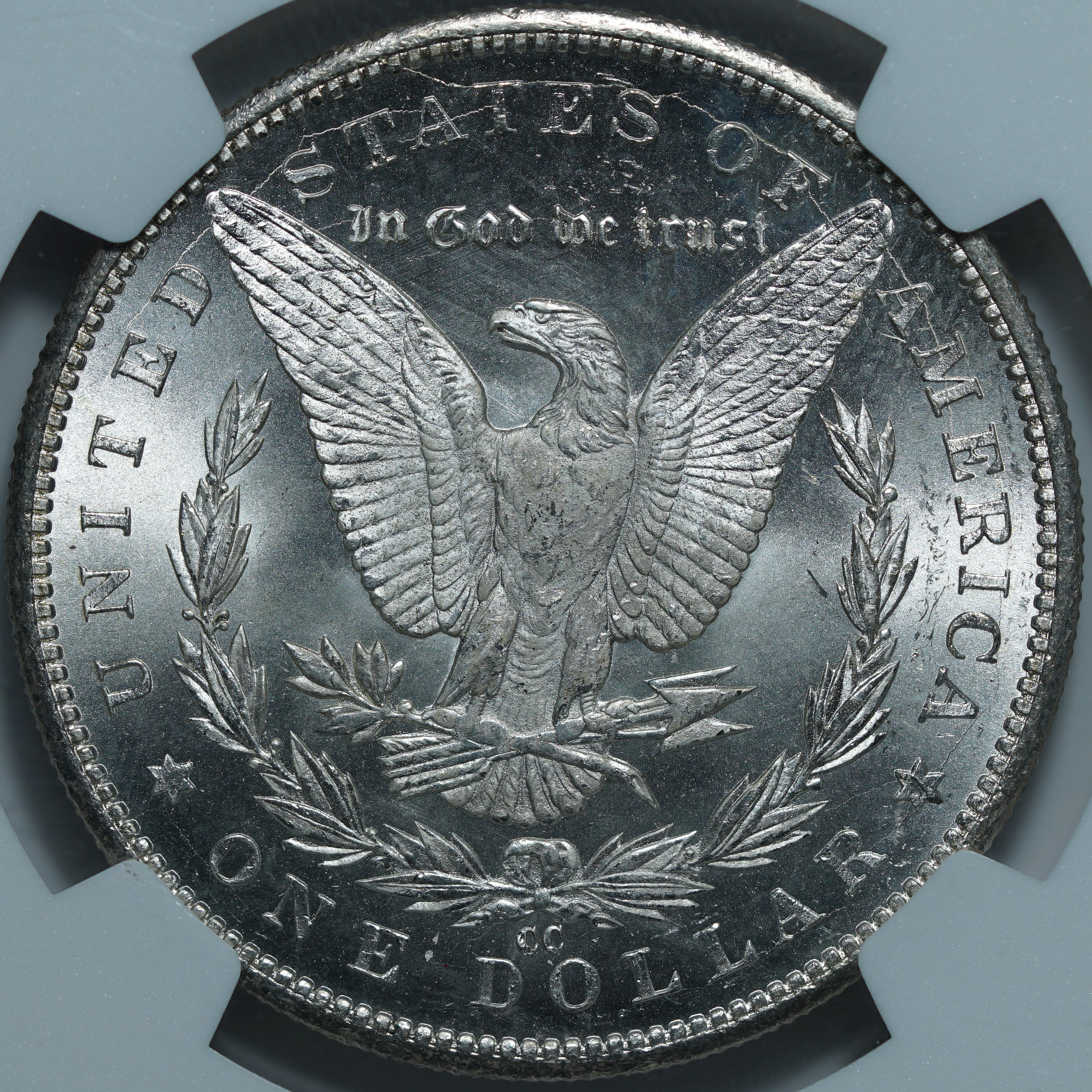 1 доллар 1884-CC MS66+ NGC