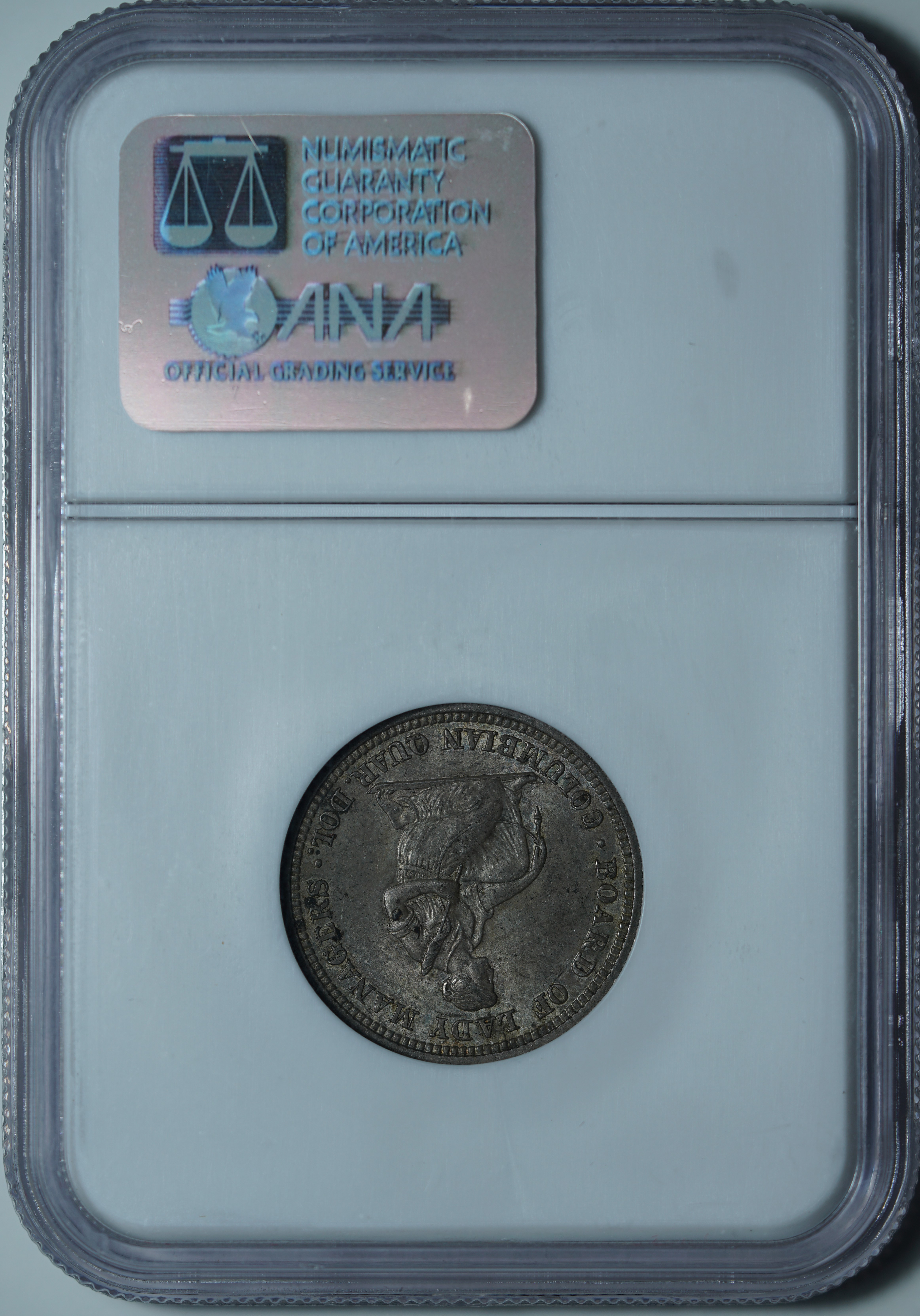 1/4 доллара 1893 MS63 NGC