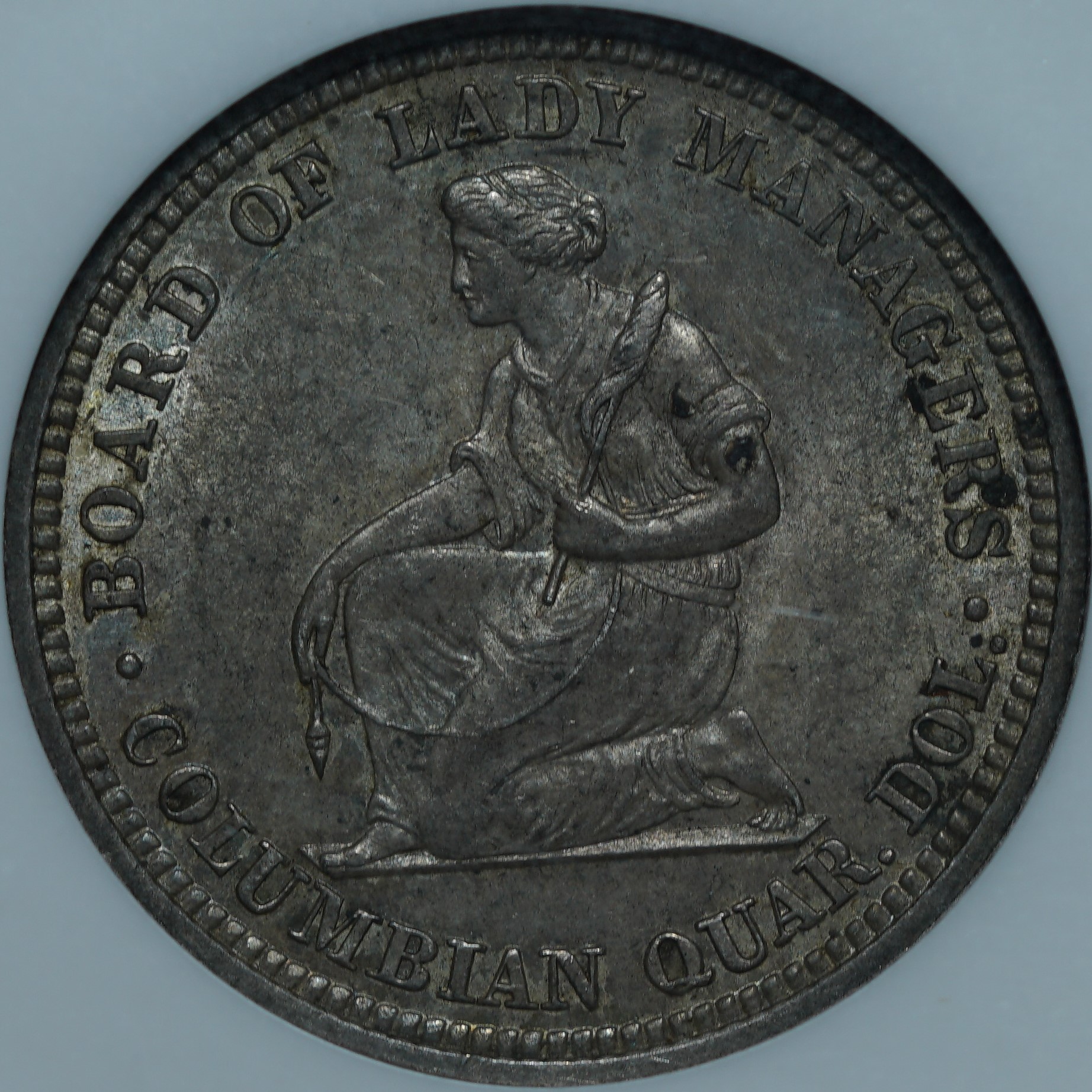 1/4 доллара 1893 MS63 NGC