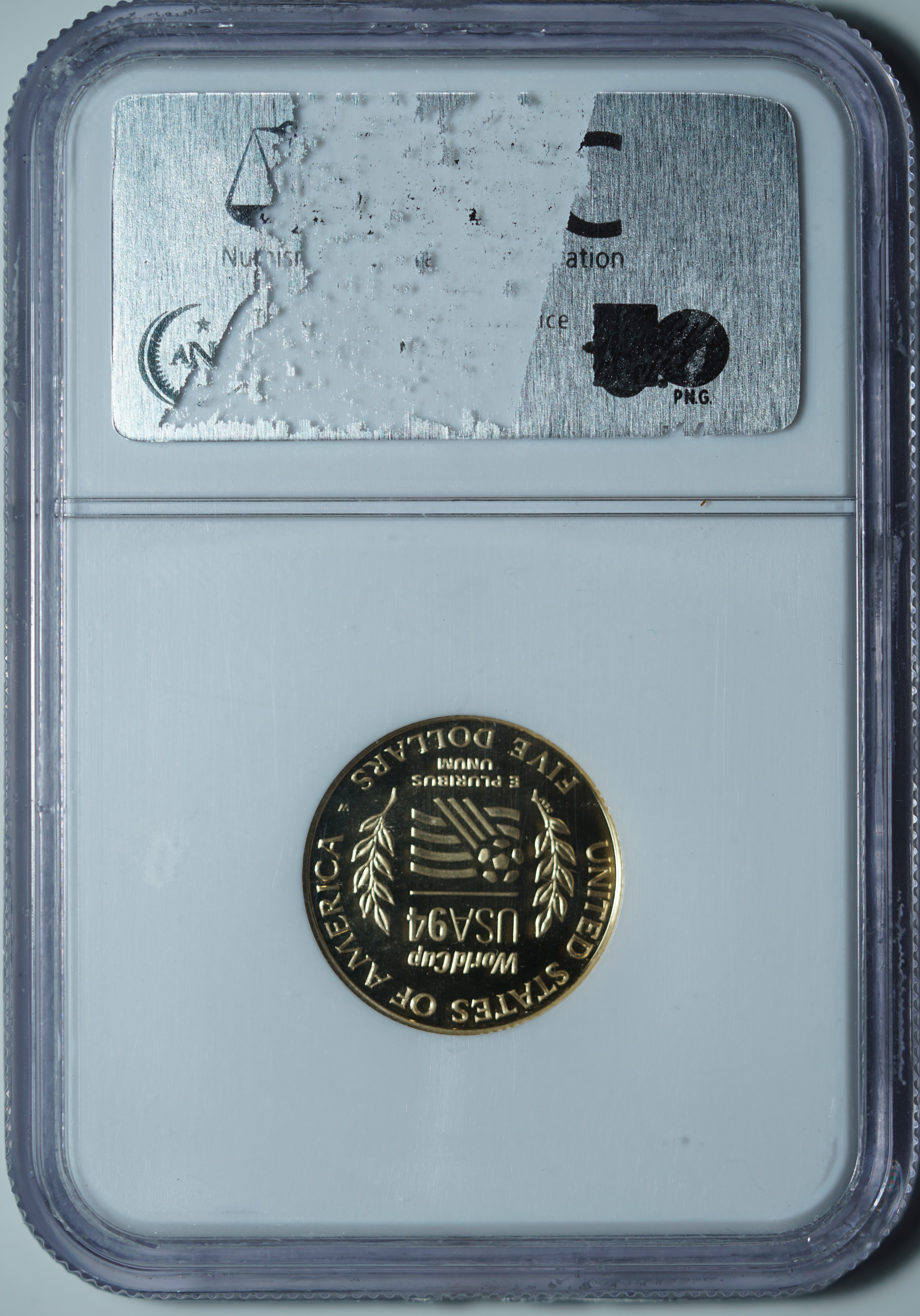5 долларов 1994-W PF70 ULTRA CAMEO NGC