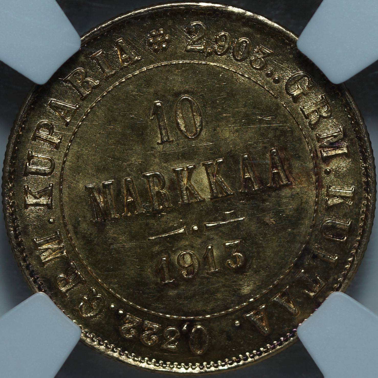 10 марок 1913-S MS64 NGC
