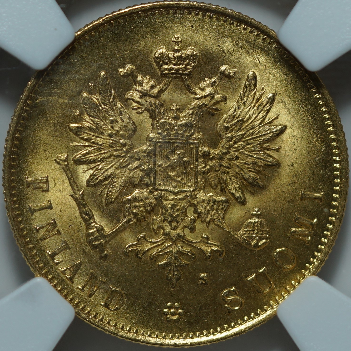 10 марок 1882-S MS64 NGC