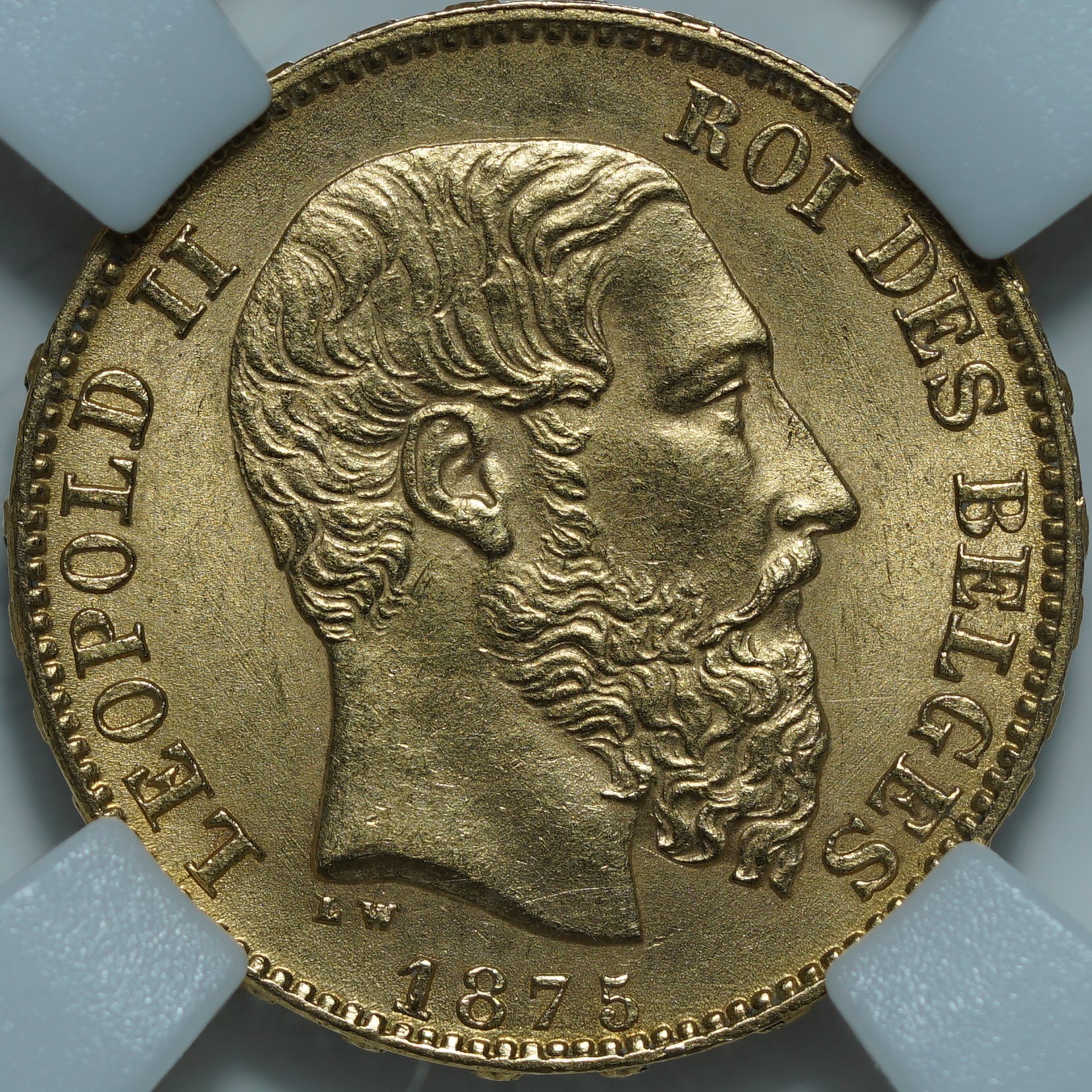 20 франков 1875 MS63 ННР