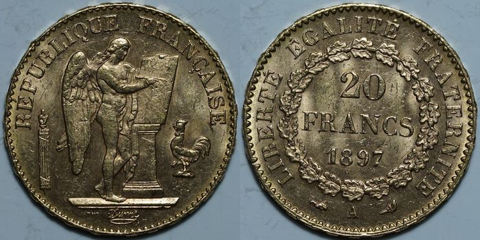 20 франков 1897 A