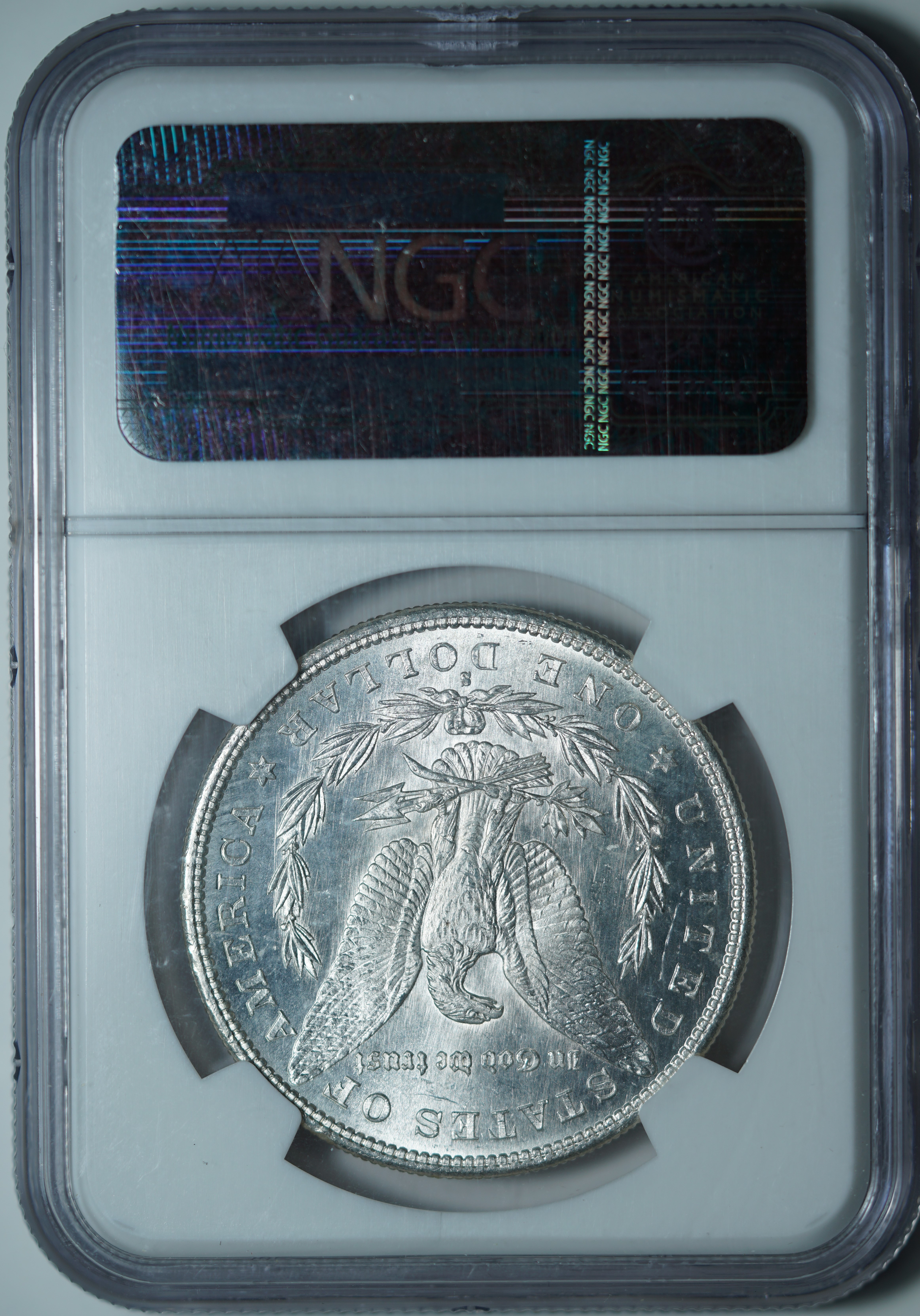 1 доллар 1880-S MS66 PL NGC