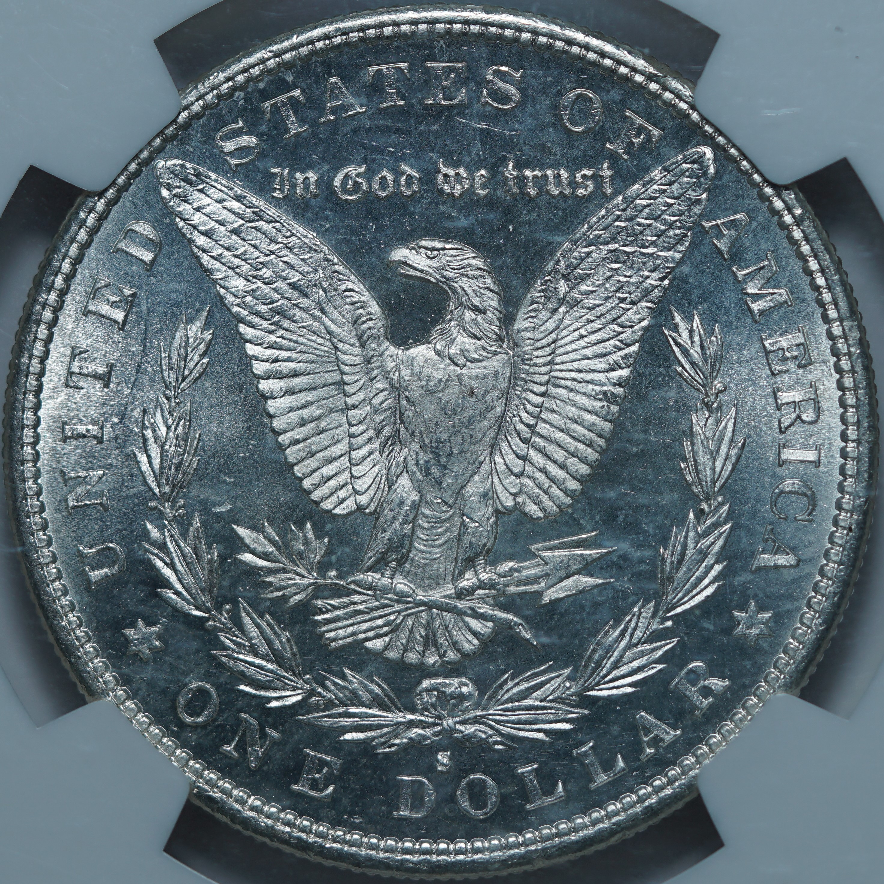 1 доллар 1880-S MS66 PL NGC