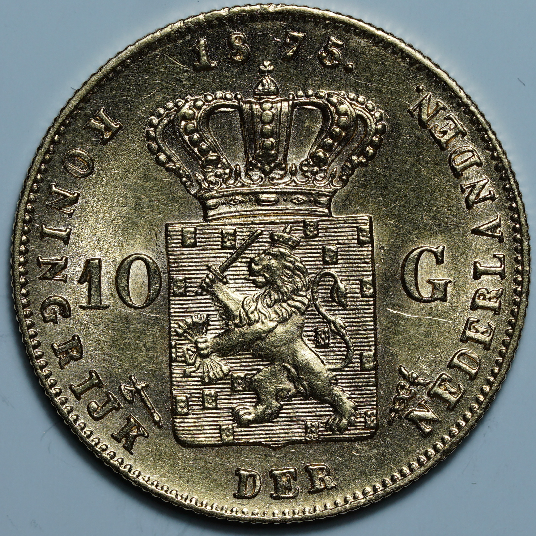 10 гульденов 1875