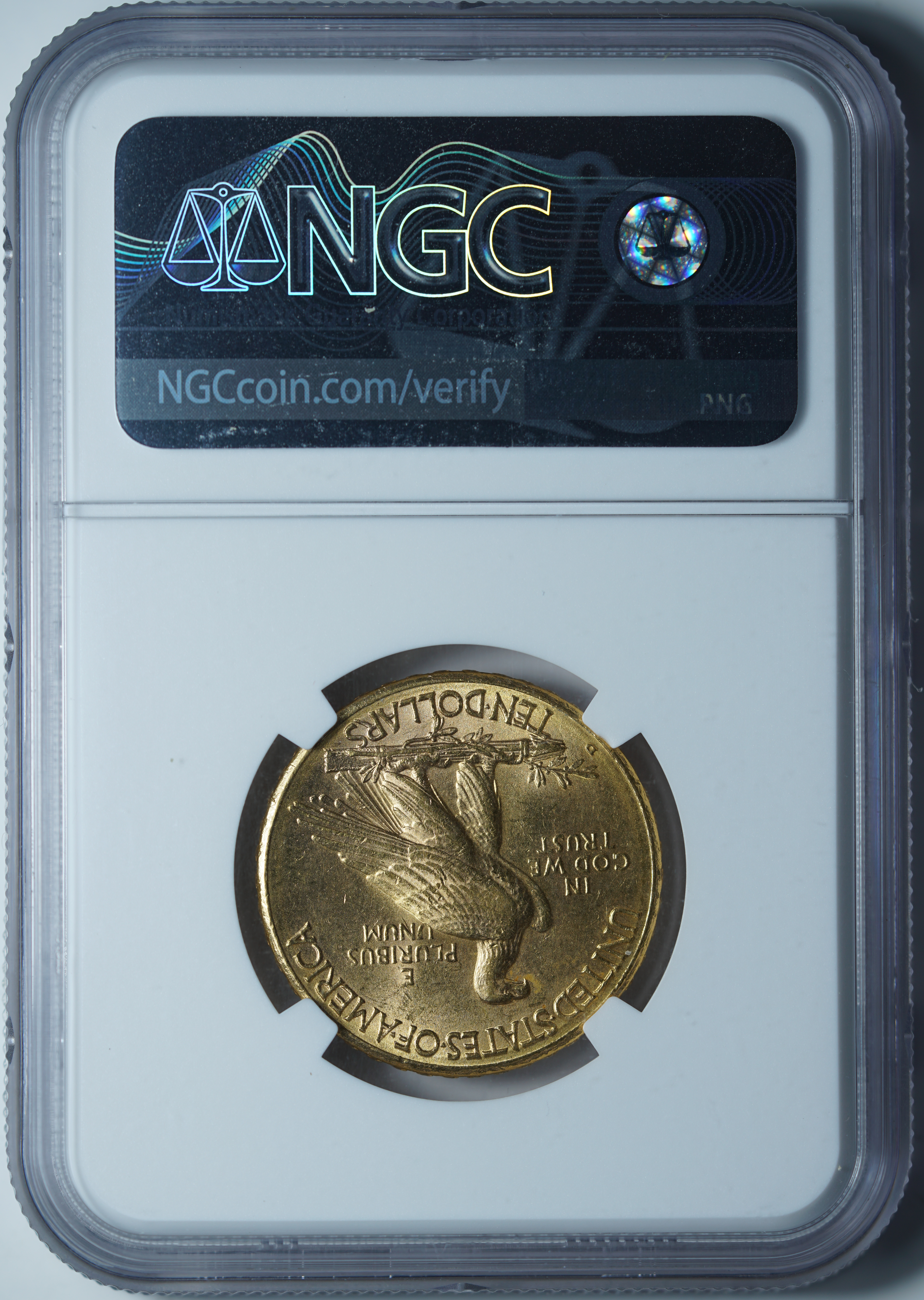 10 долларов 1910 D MS63 NGC