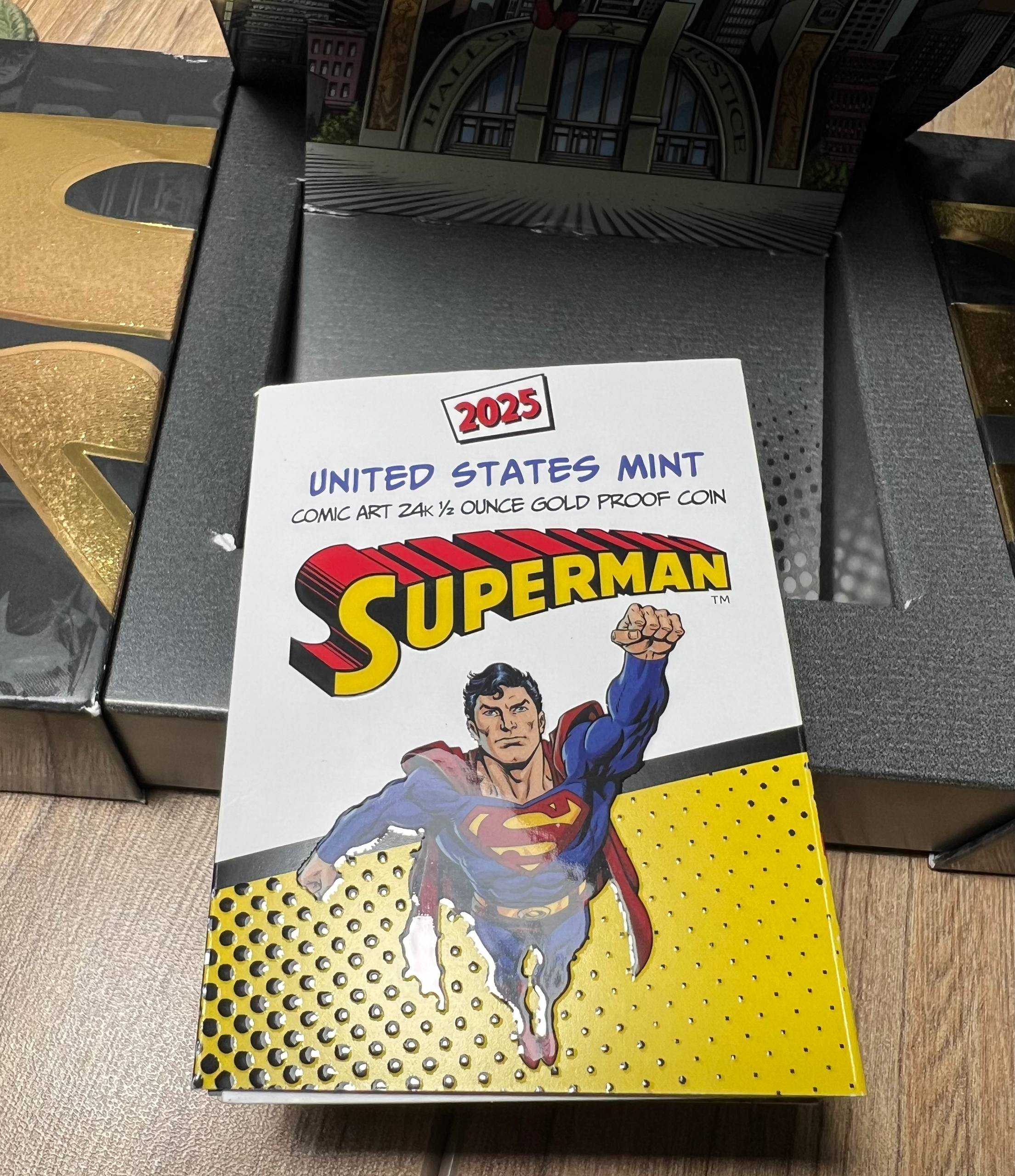 50 долларов 2025 W Supermen