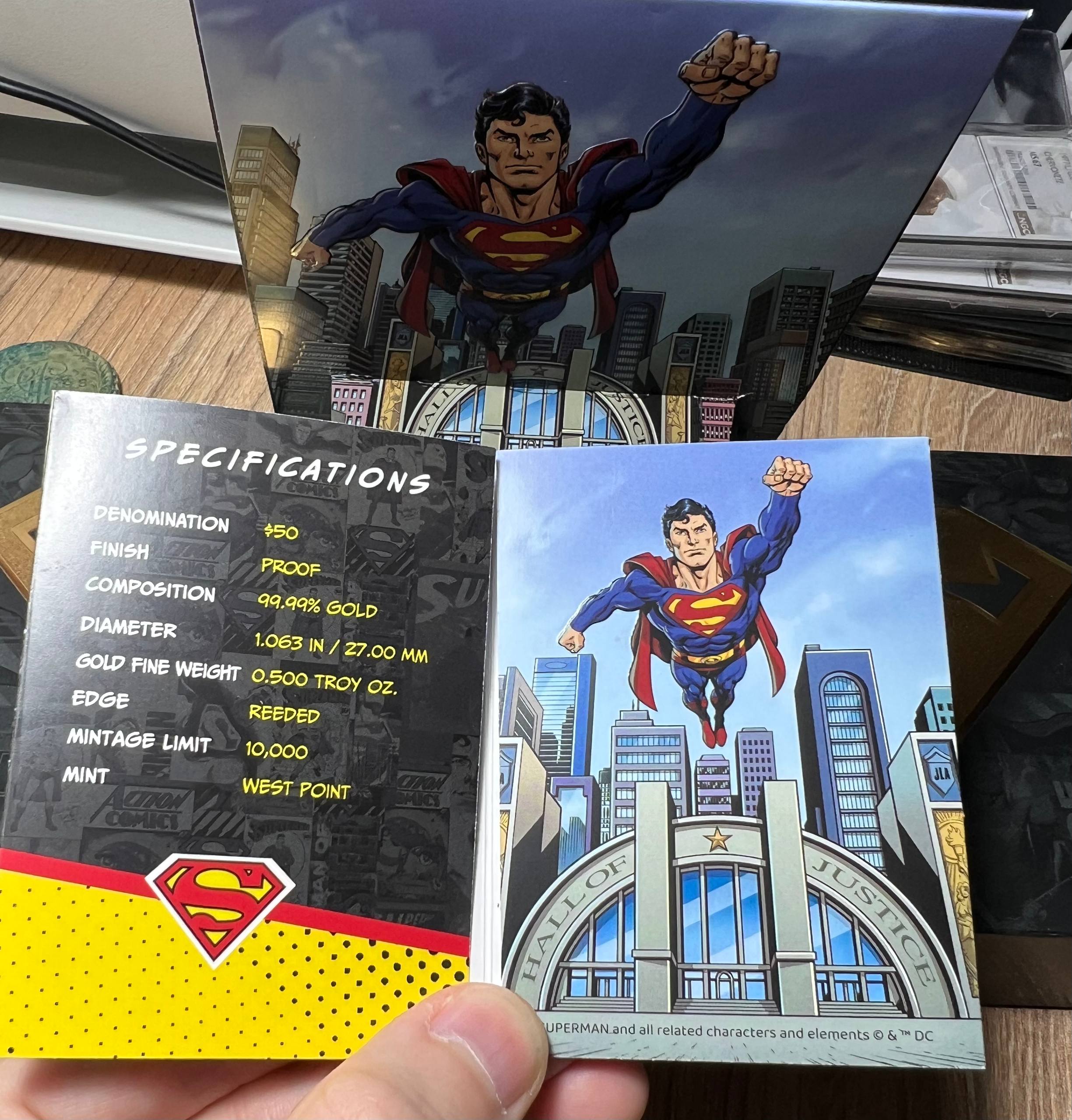 50 долларов 2025 W Supermen