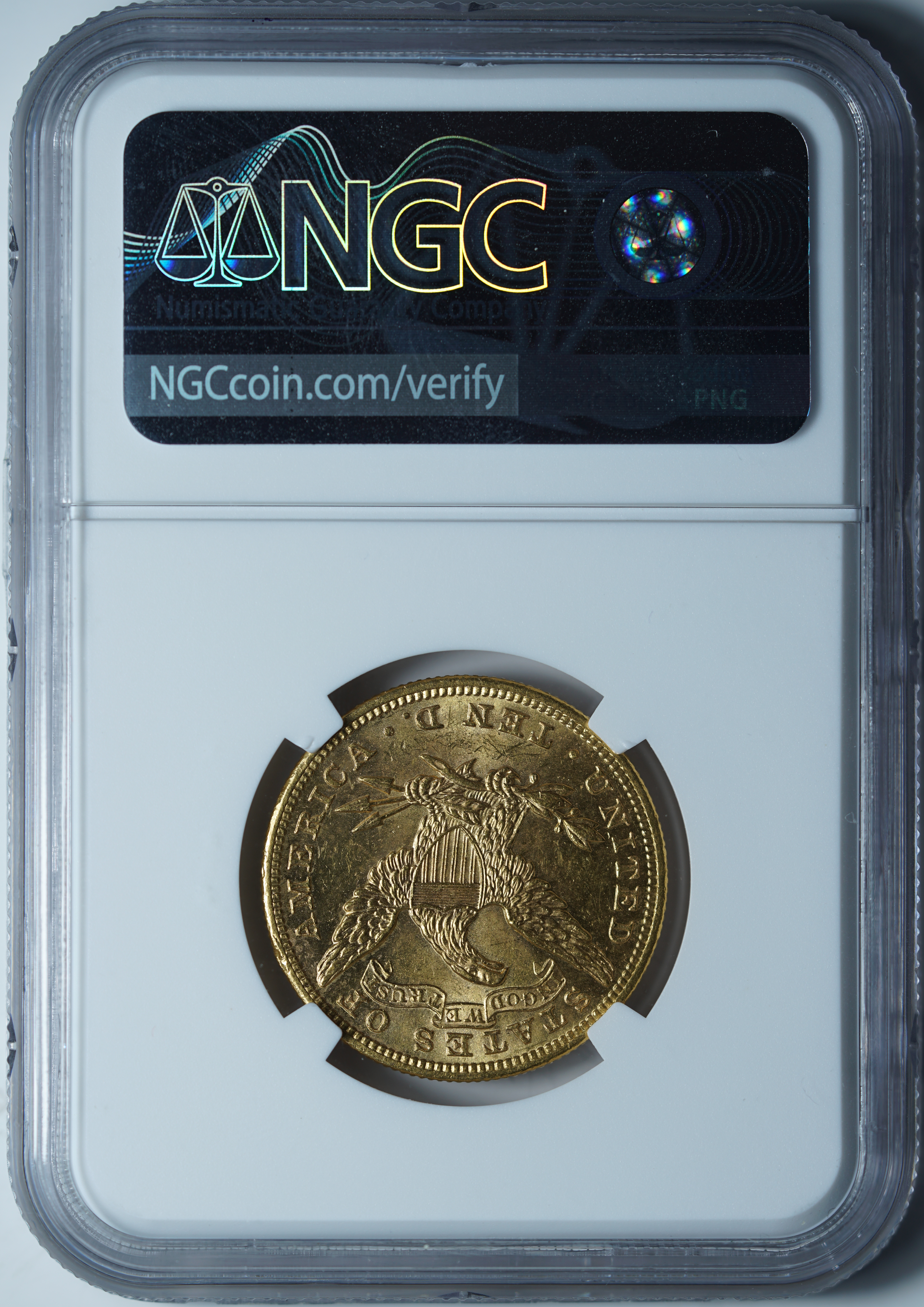 10 долларов 1899 MS62 NGC