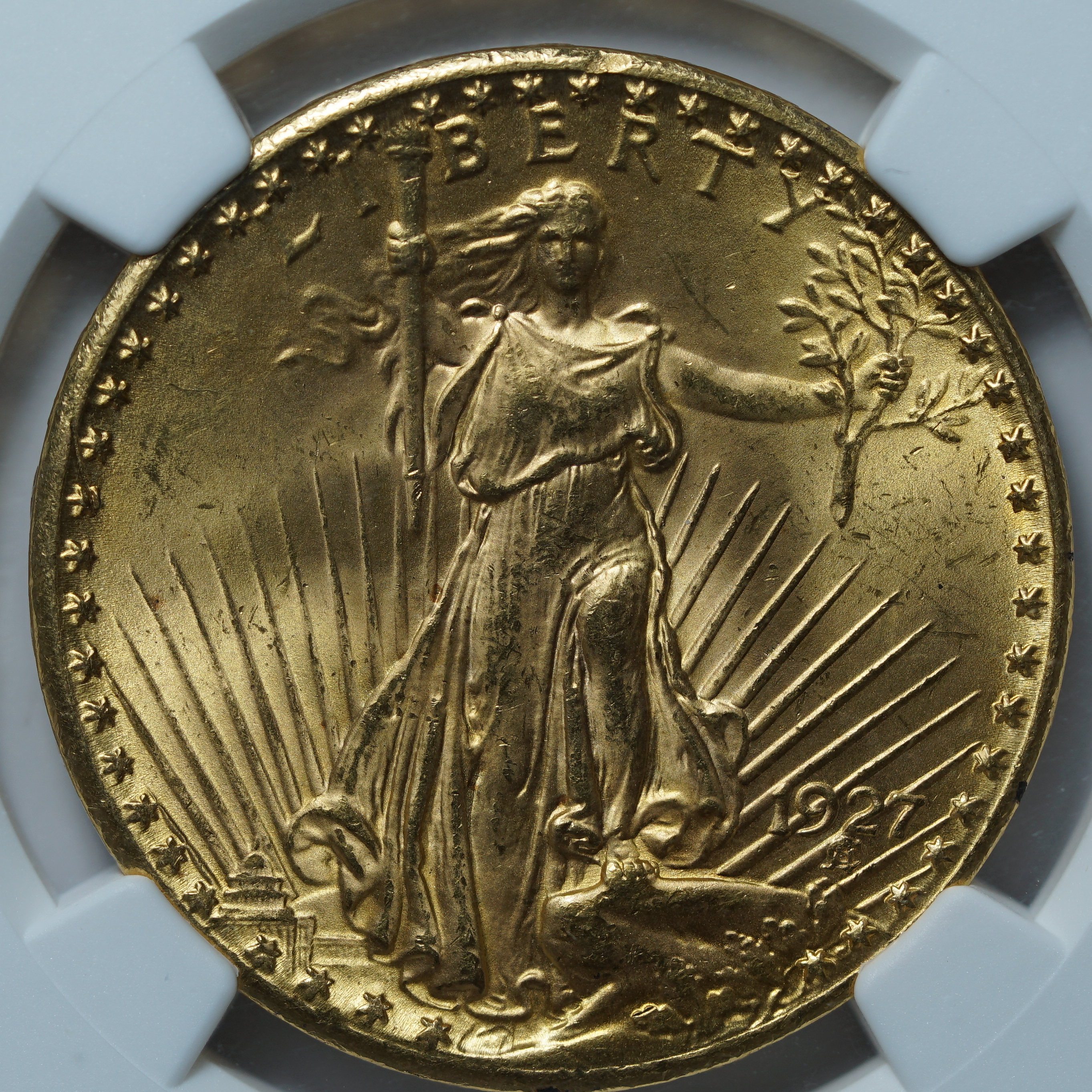 20 долларов 1927 MS65 NGC