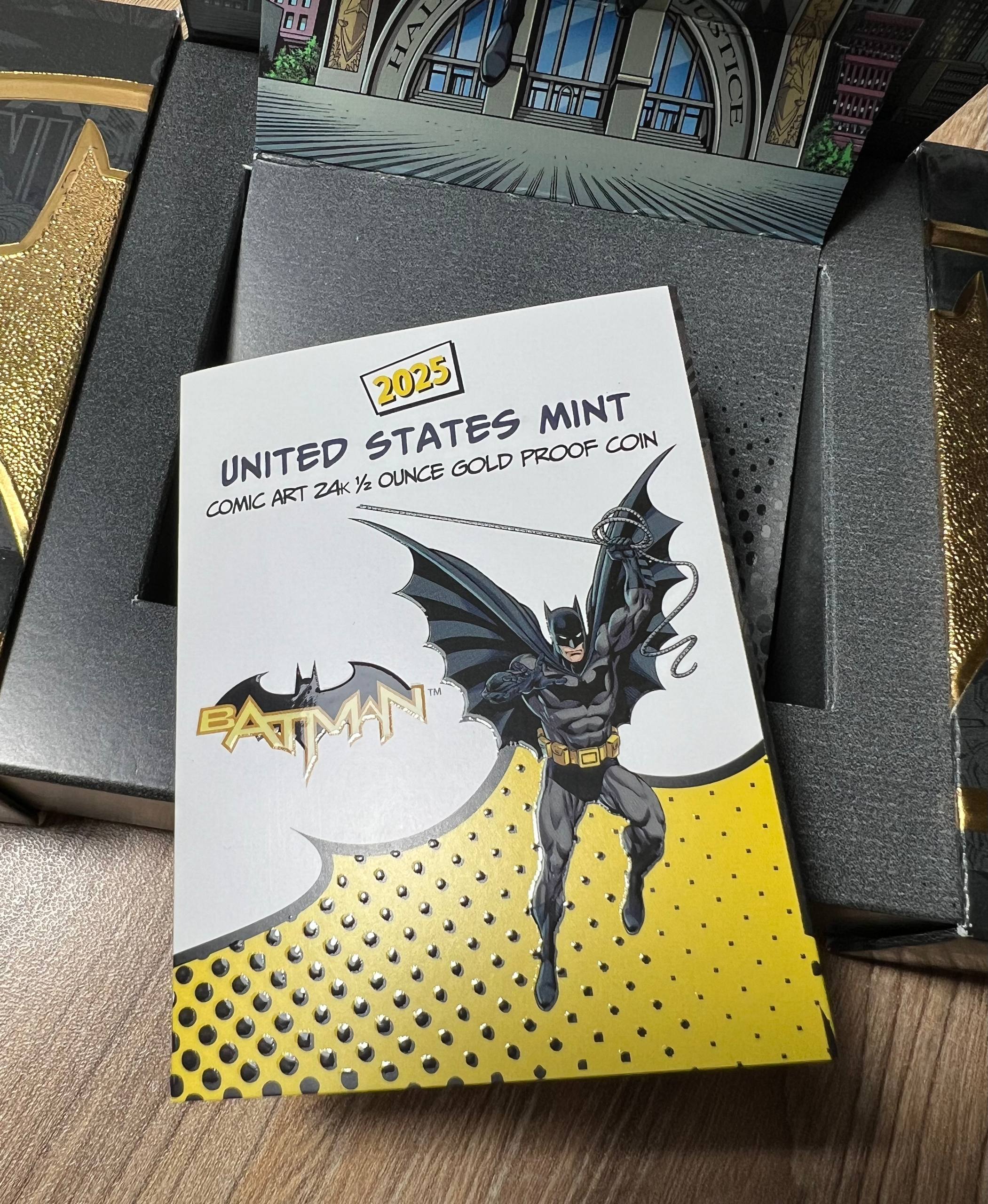 50 долларов 2025 W Batman