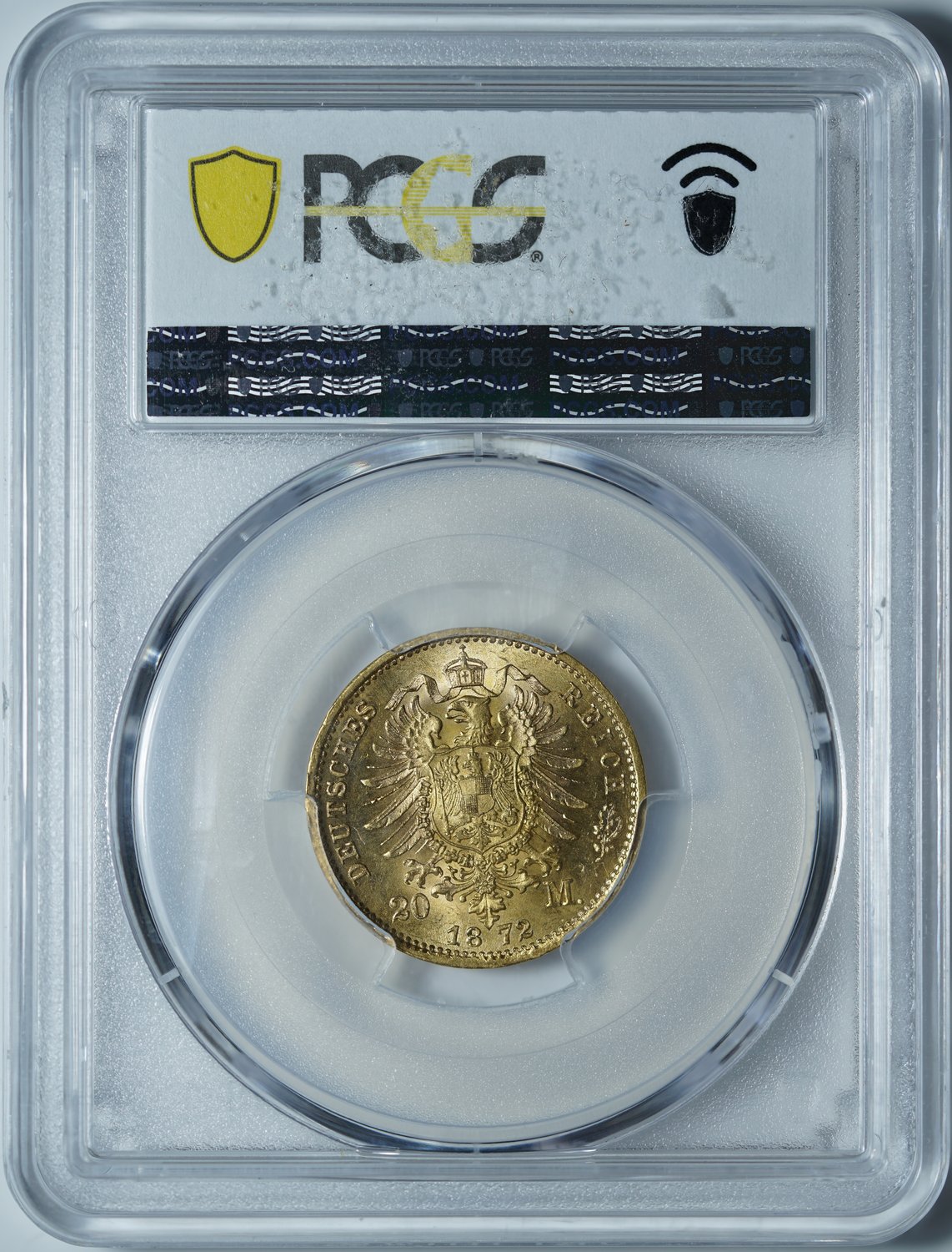 20 марок 1872 E MS64 PCGS