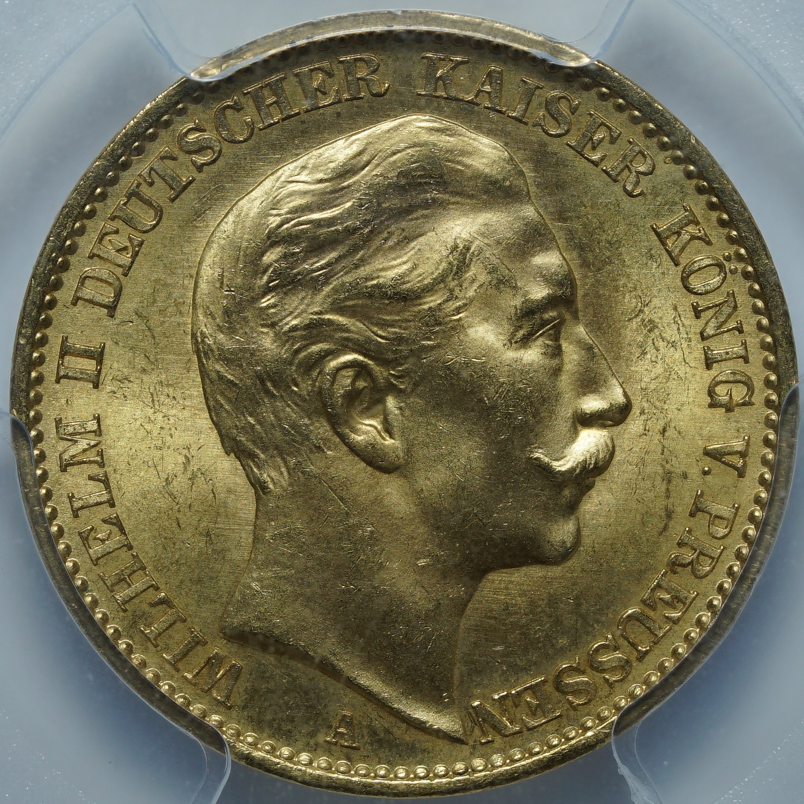 20 марок 1911 A MS64 PCGS