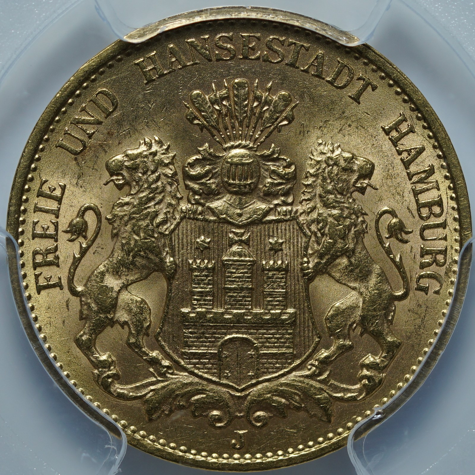 20 марок 1913 J MS64 PCGS