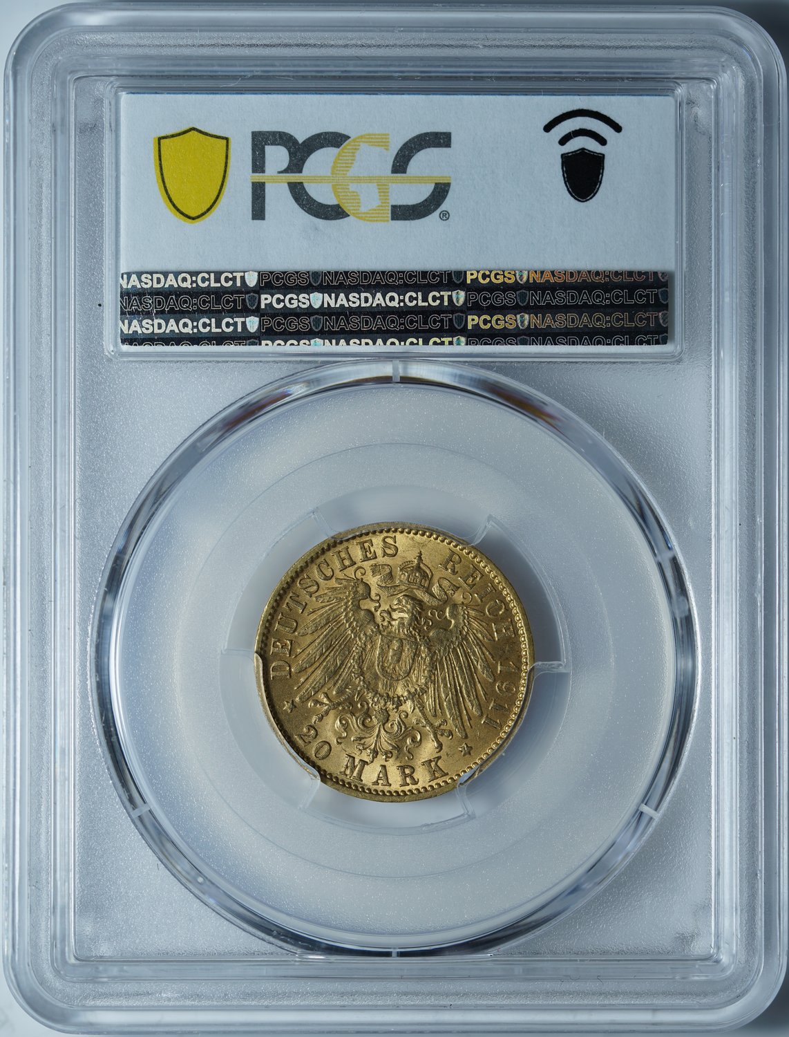 20 марок 1911 G MS62 PCGS